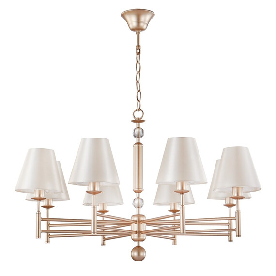 Подвесная люстра Crystal Lux FLAVIO SP8 GOLD, фото 